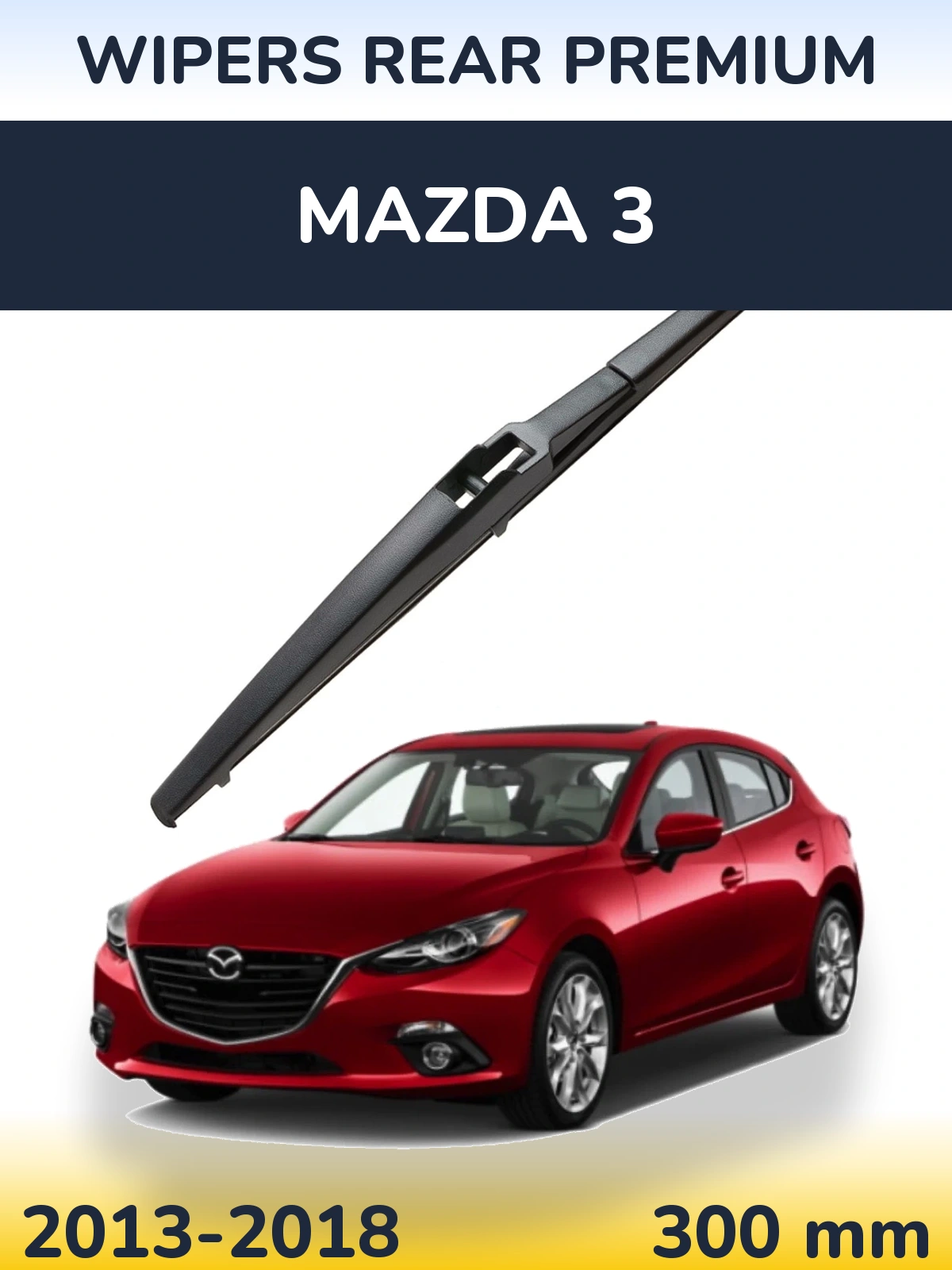 Ștergătoare WIPERS REAR PREMIUM pentru Mazda 3