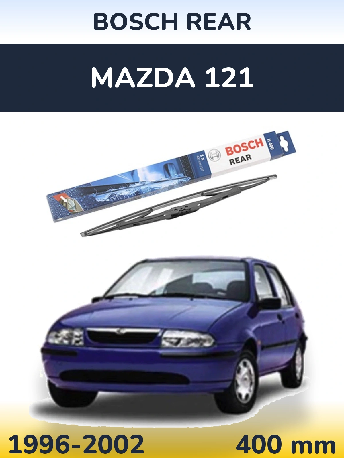 Ștergătoare BOSCH Rear pentru Mazda 121