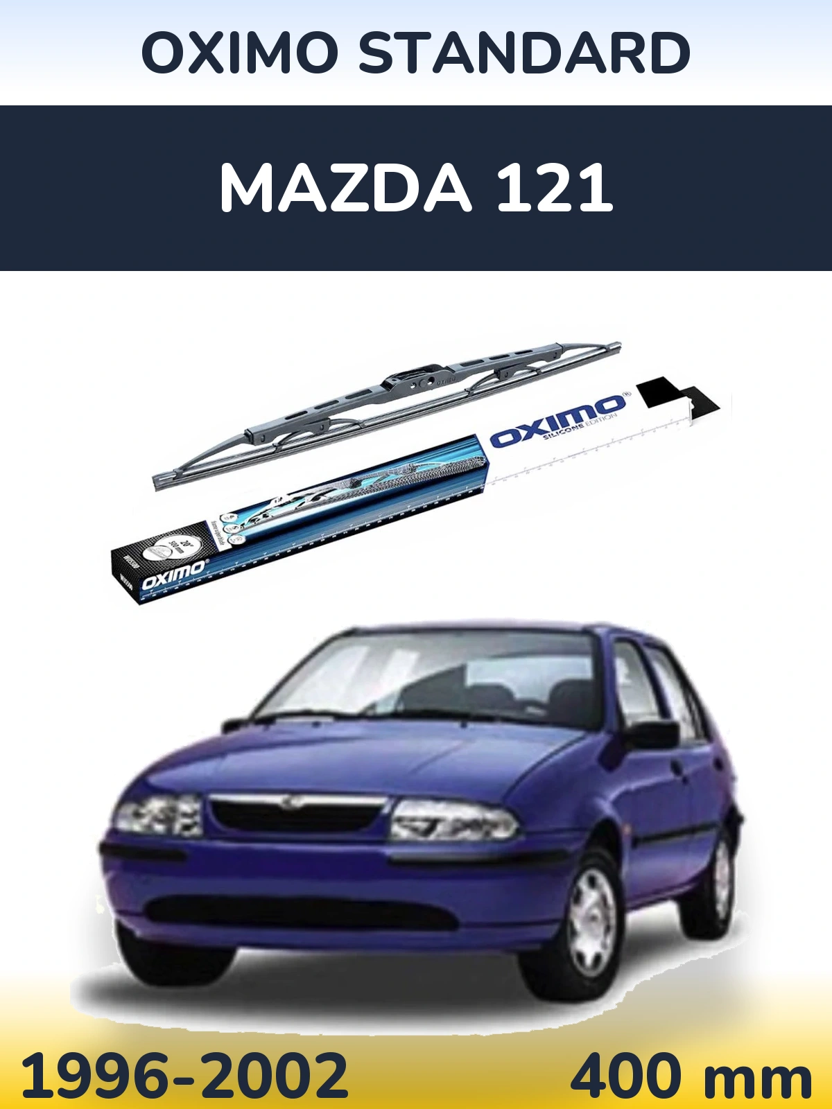 Ștergătoare Oximo Standard pentru Mazda 121