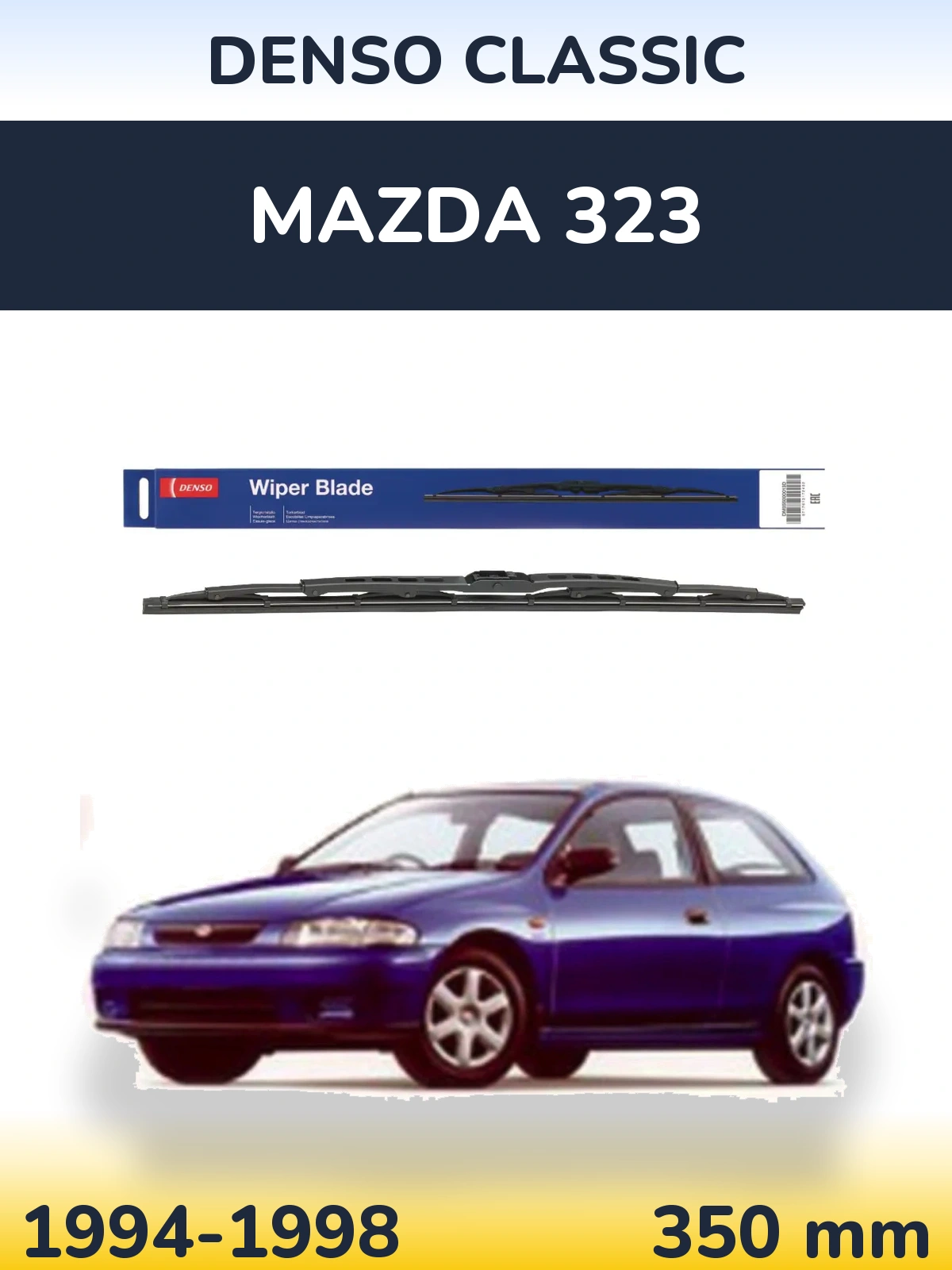 Ștergătoare Denso Classic pentru Mazda 323