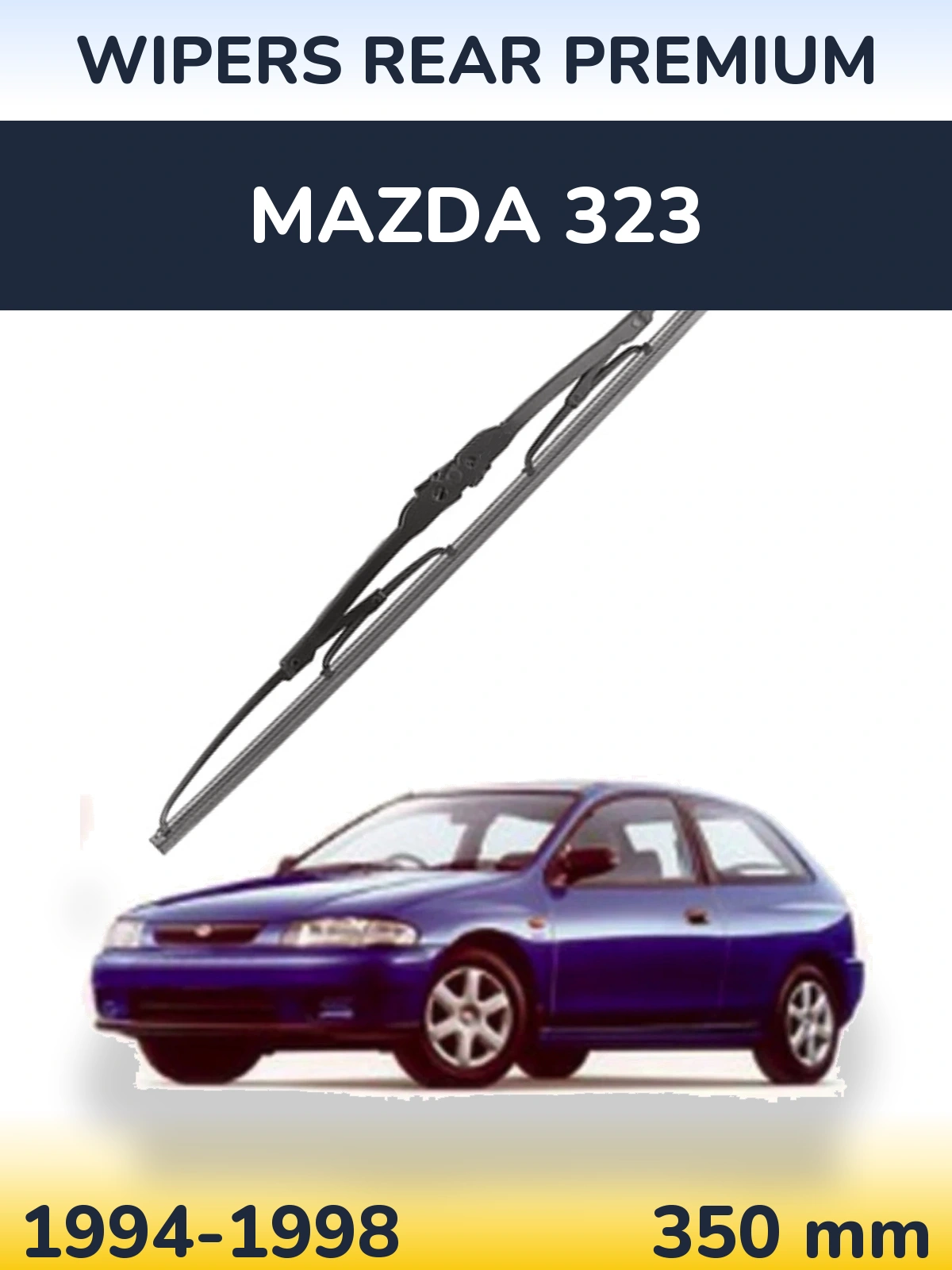 Ștergătoare WIPERS REAR PREMIUM pentru Mazda 323