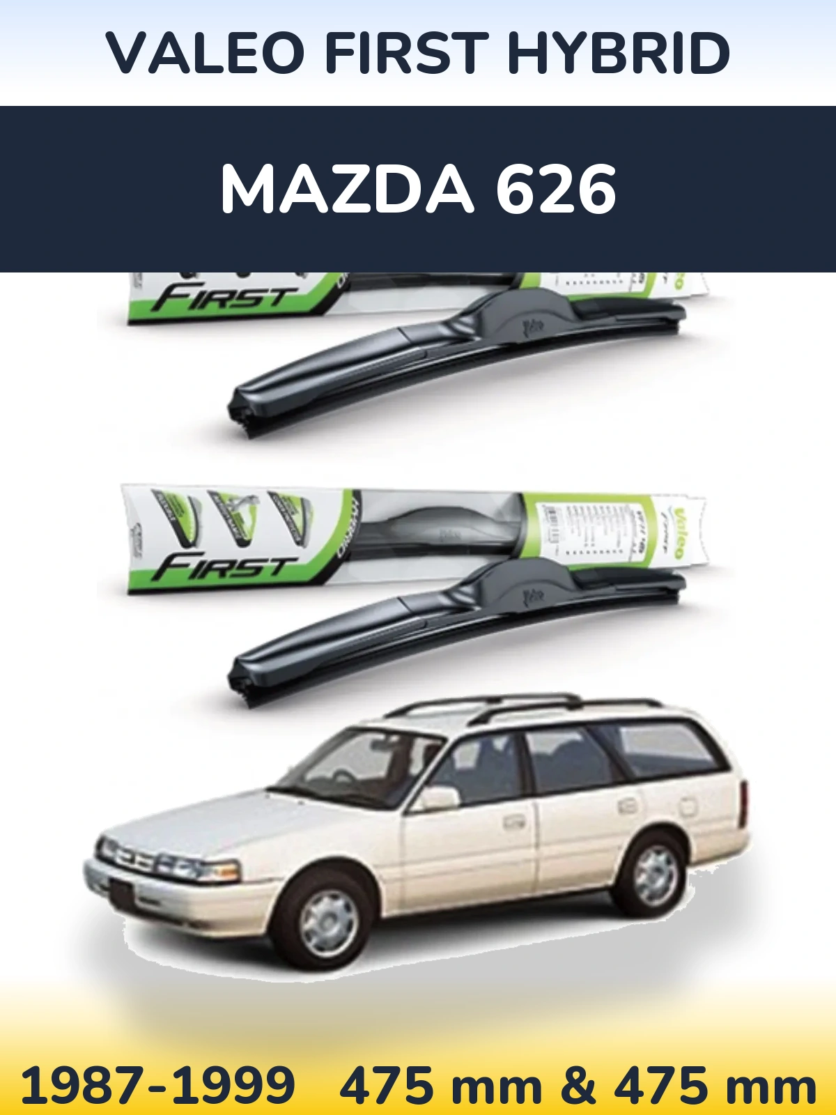 Ștergătoare Valeo First Hybrid pentru Mazda 626