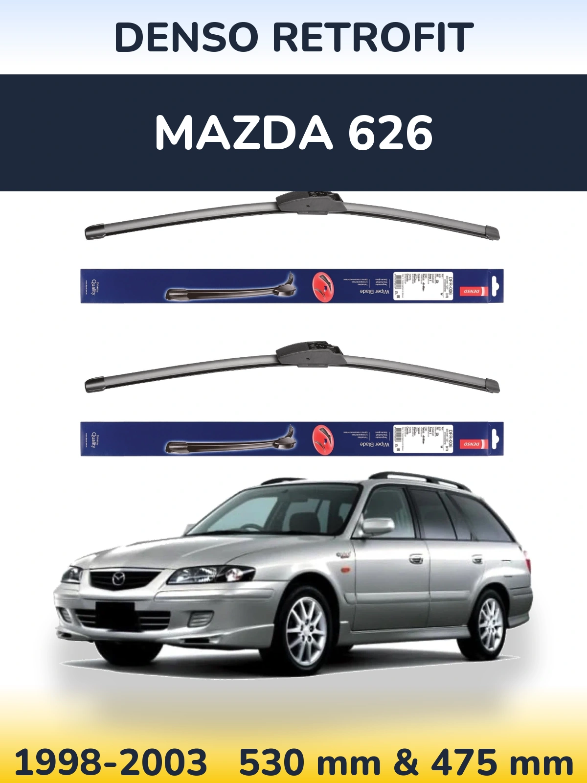 Ștergătoare Denso Retrofit pentru Mazda 626