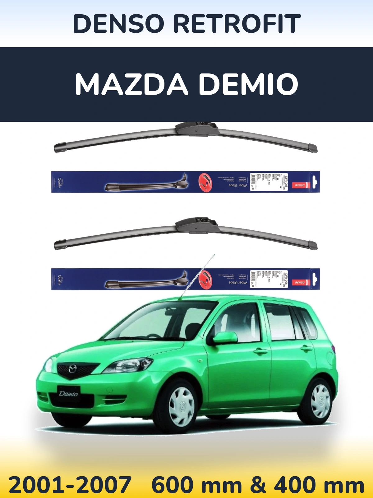 Ștergătoare Denso Retrofit pentru Mazda Demio
