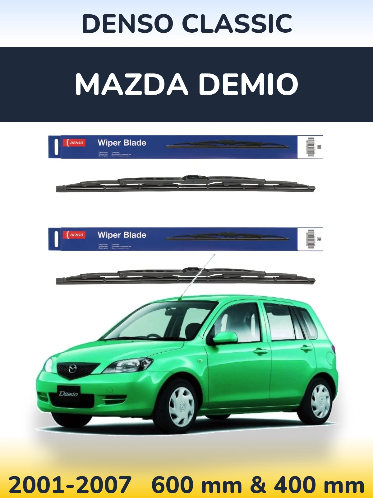 Ștergătoare Denso Classic pentru Mazda Demio