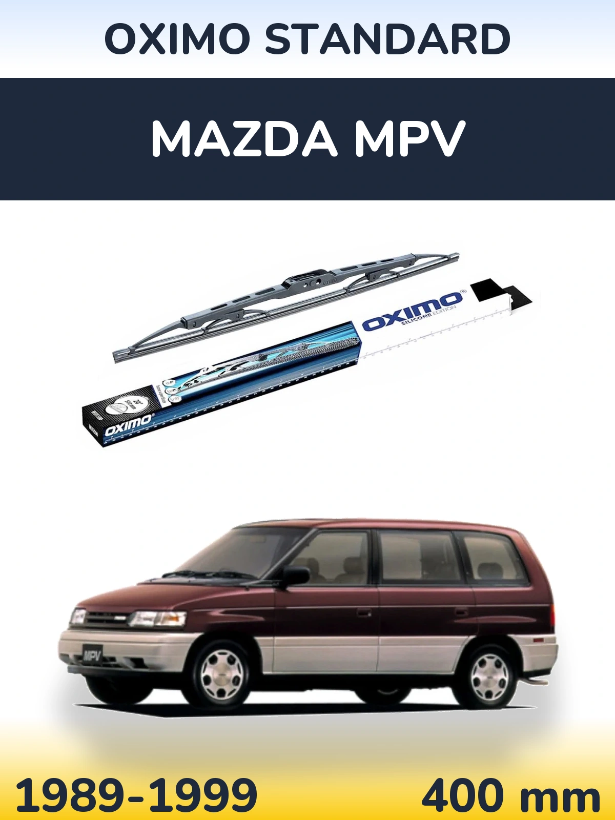 Ștergătoare Oximo Standard pentru Mazda MPV
