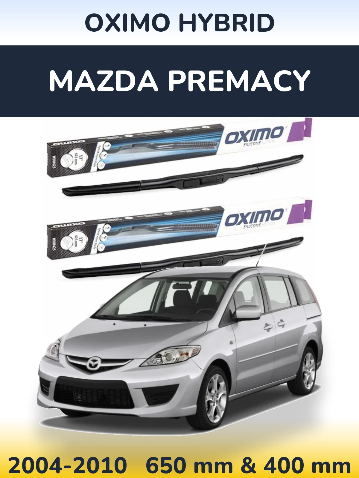 Ștergătoare Oximo Hybrid pentru Mazda Premacy