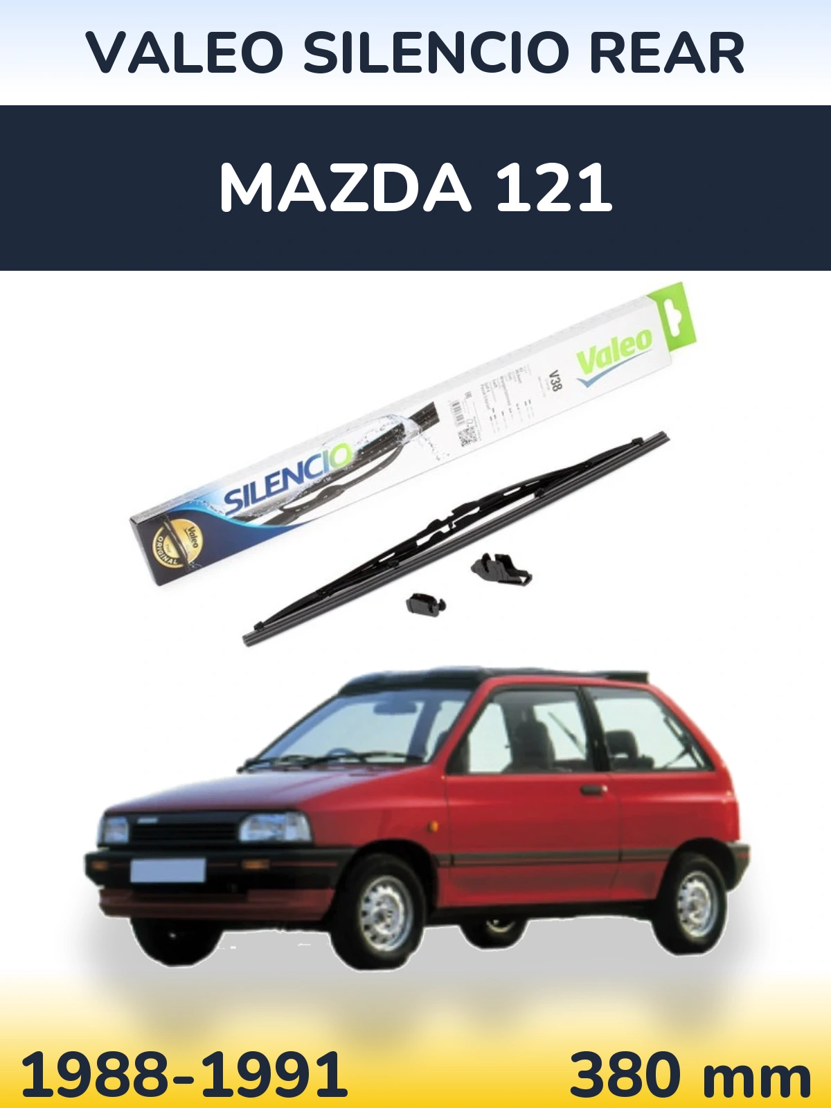 Ștergătoare Valeo Silencio Rear pentru Mazda 121