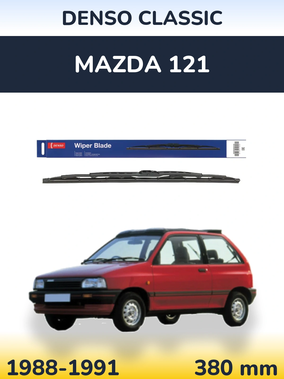 Ștergătoare Denso Classic pentru Mazda 121