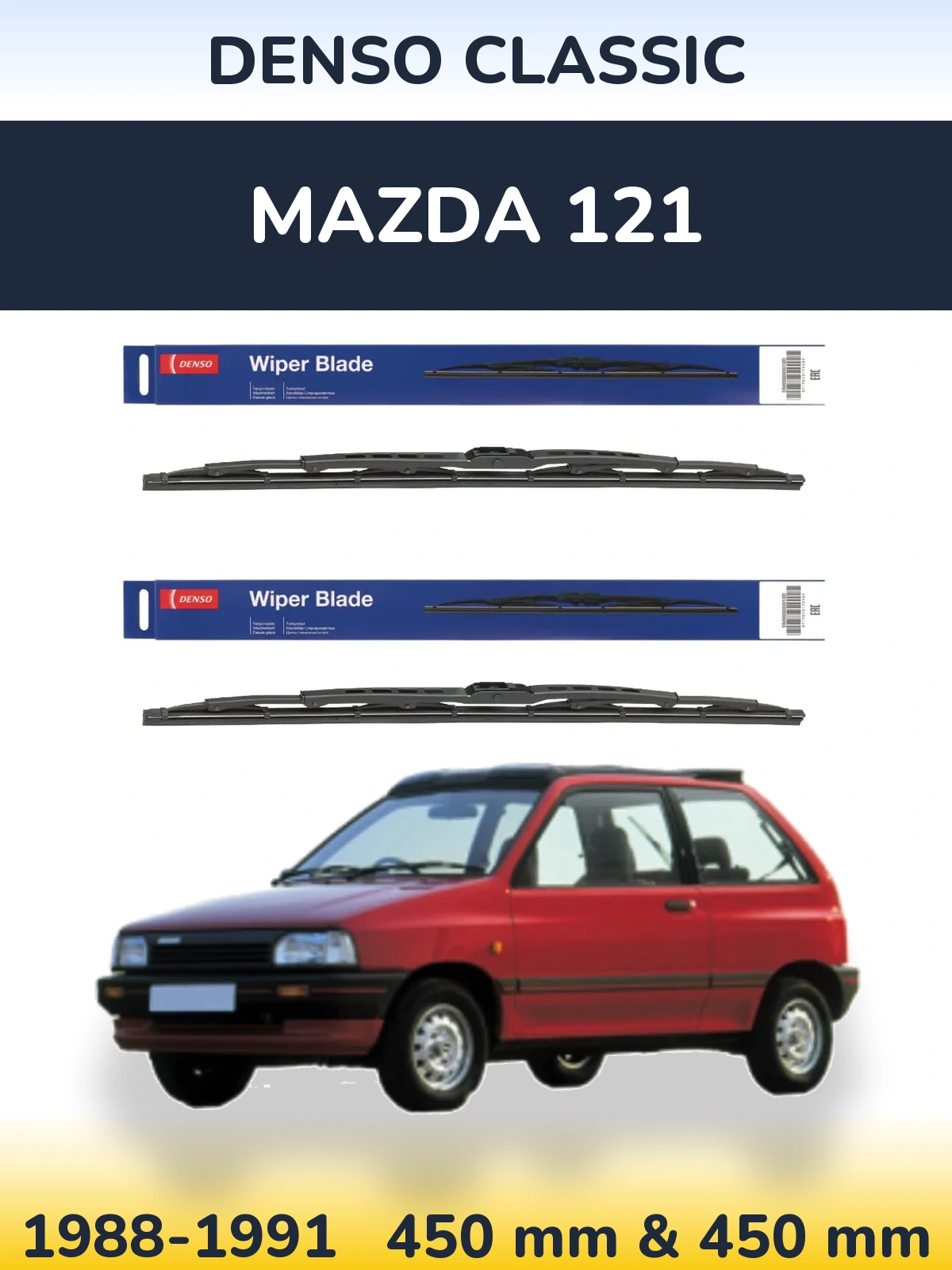 Ștergătoare Denso Classic pentru Mazda 121