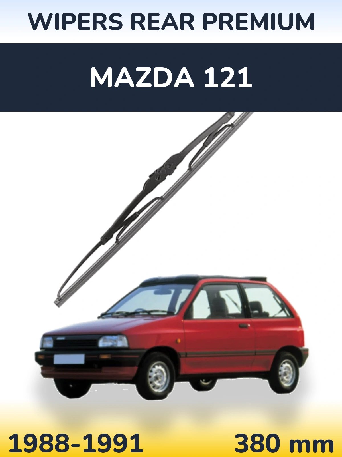 Ștergătoare WIPERS REAR PREMIUM pentru Mazda 121