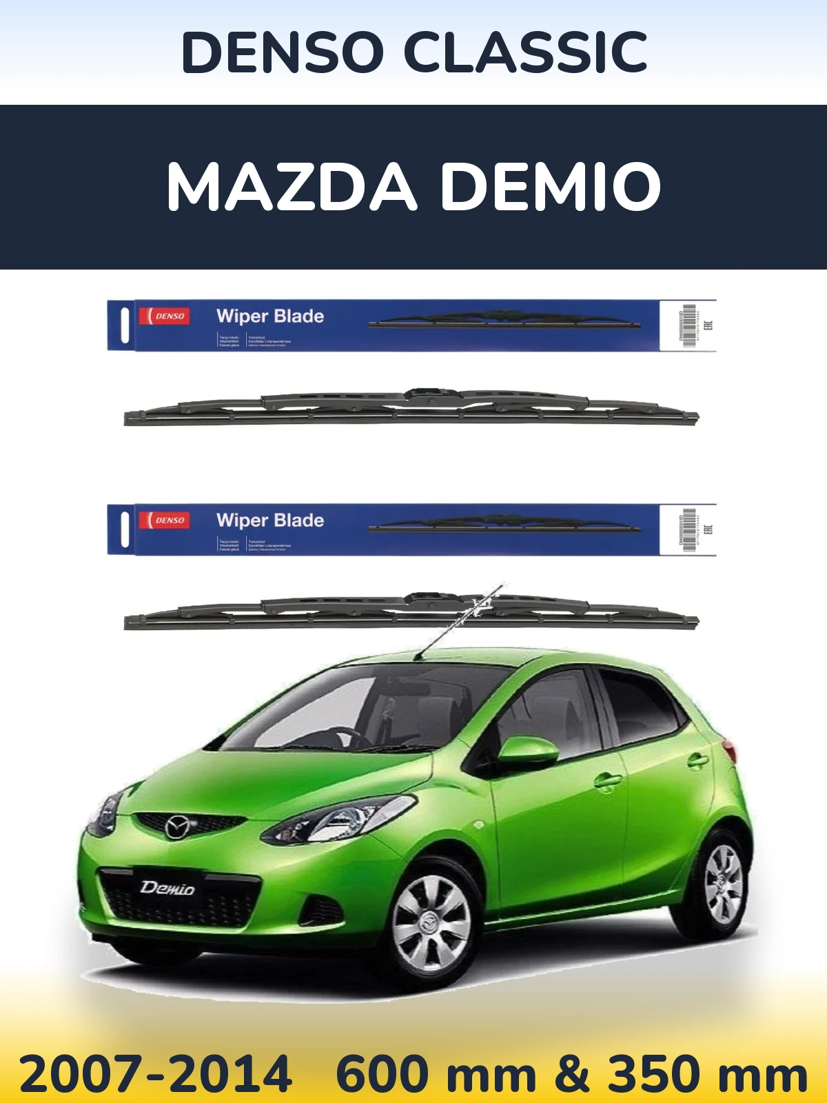 Ștergătoare Denso Classic pentru Mazda Demio