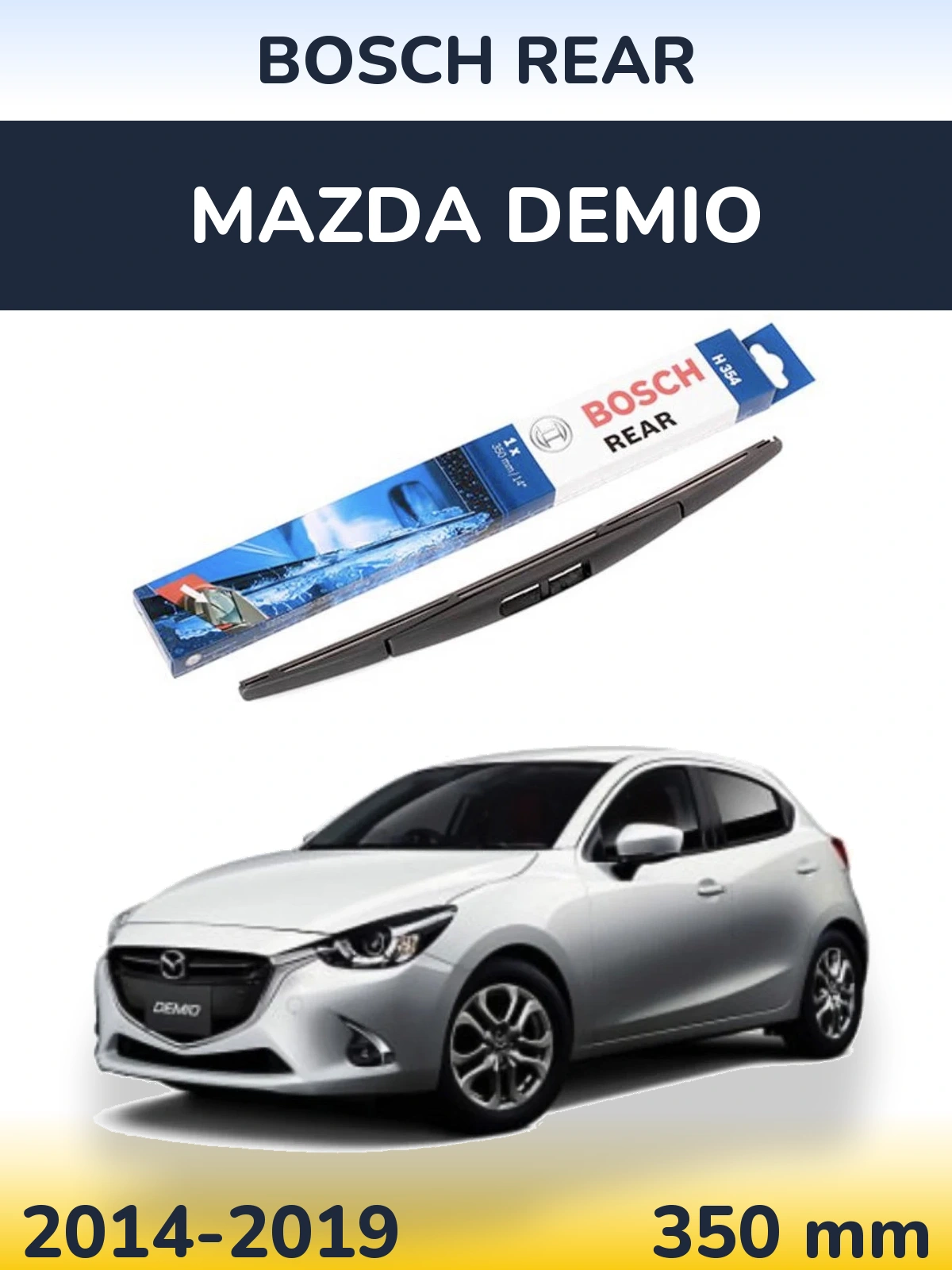 Ștergătoare BOSCH Rear pentru Mazda Demio