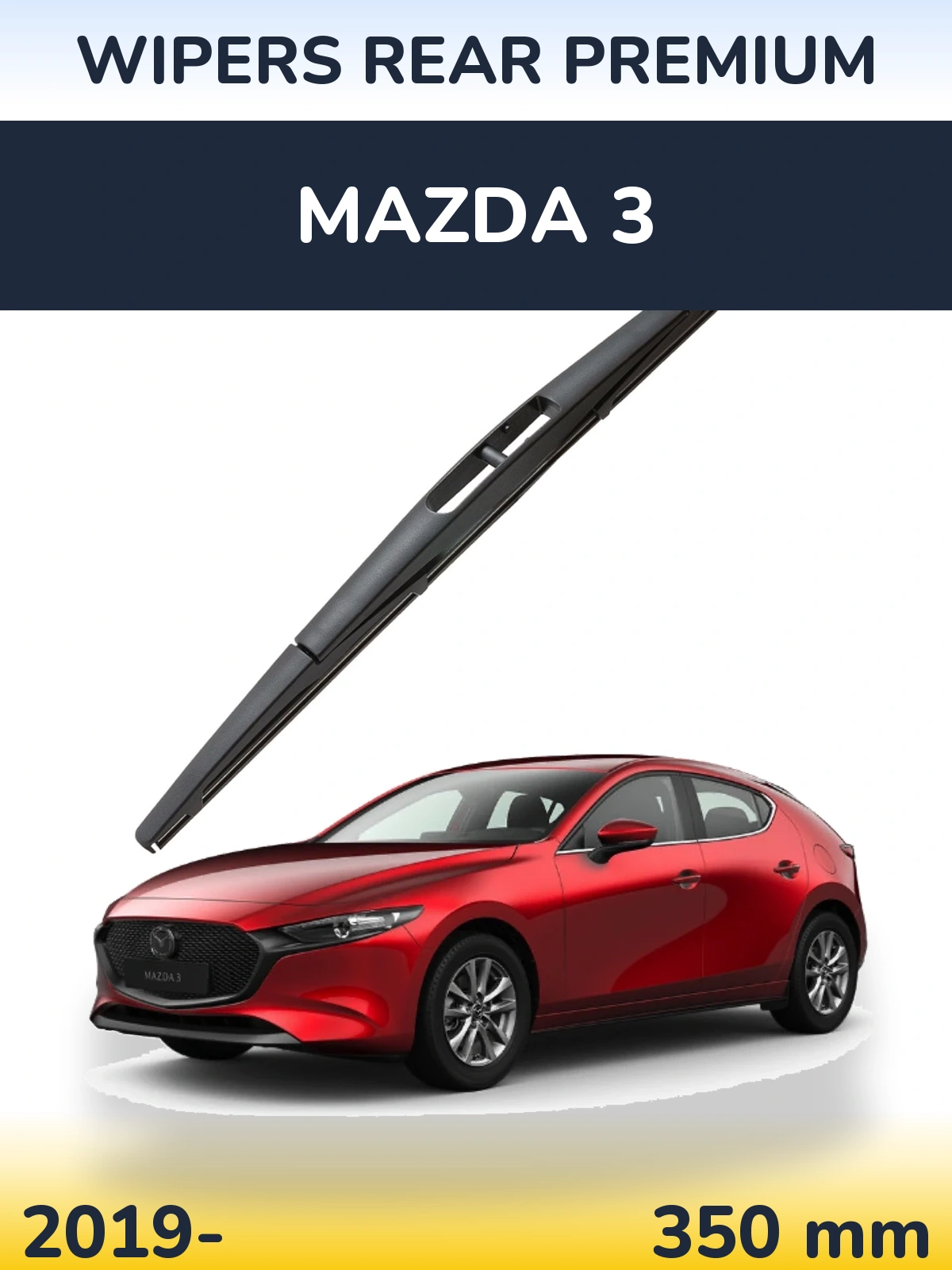 Ștergătoare WIPERS REAR PREMIUM pentru Mazda 3