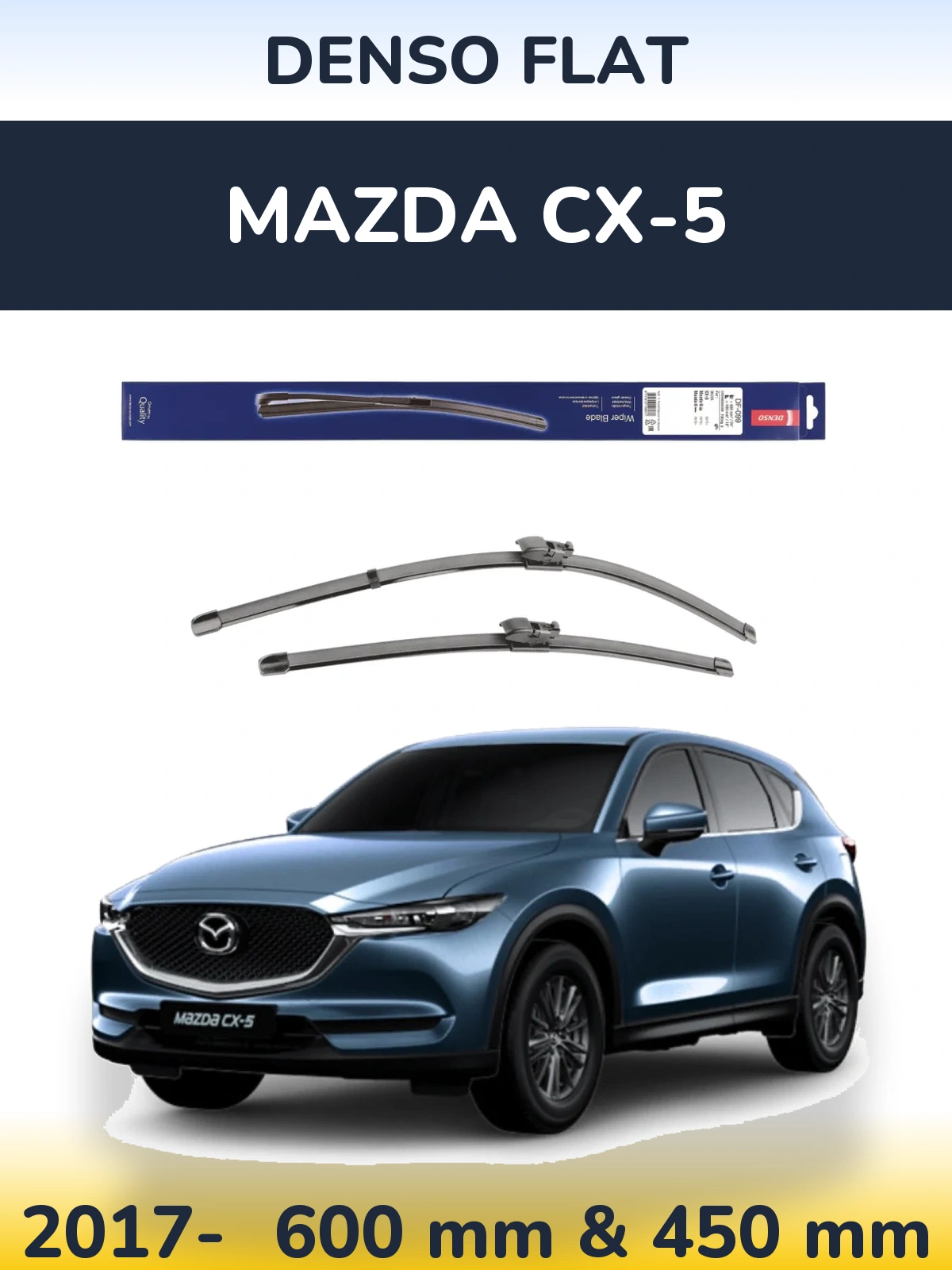 Ștergătoare Denso Flat pentru Mazda CX-5