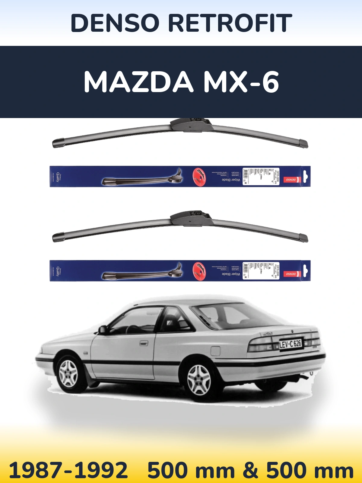 Ștergătoare Denso Retrofit pentru Mazda MX-6