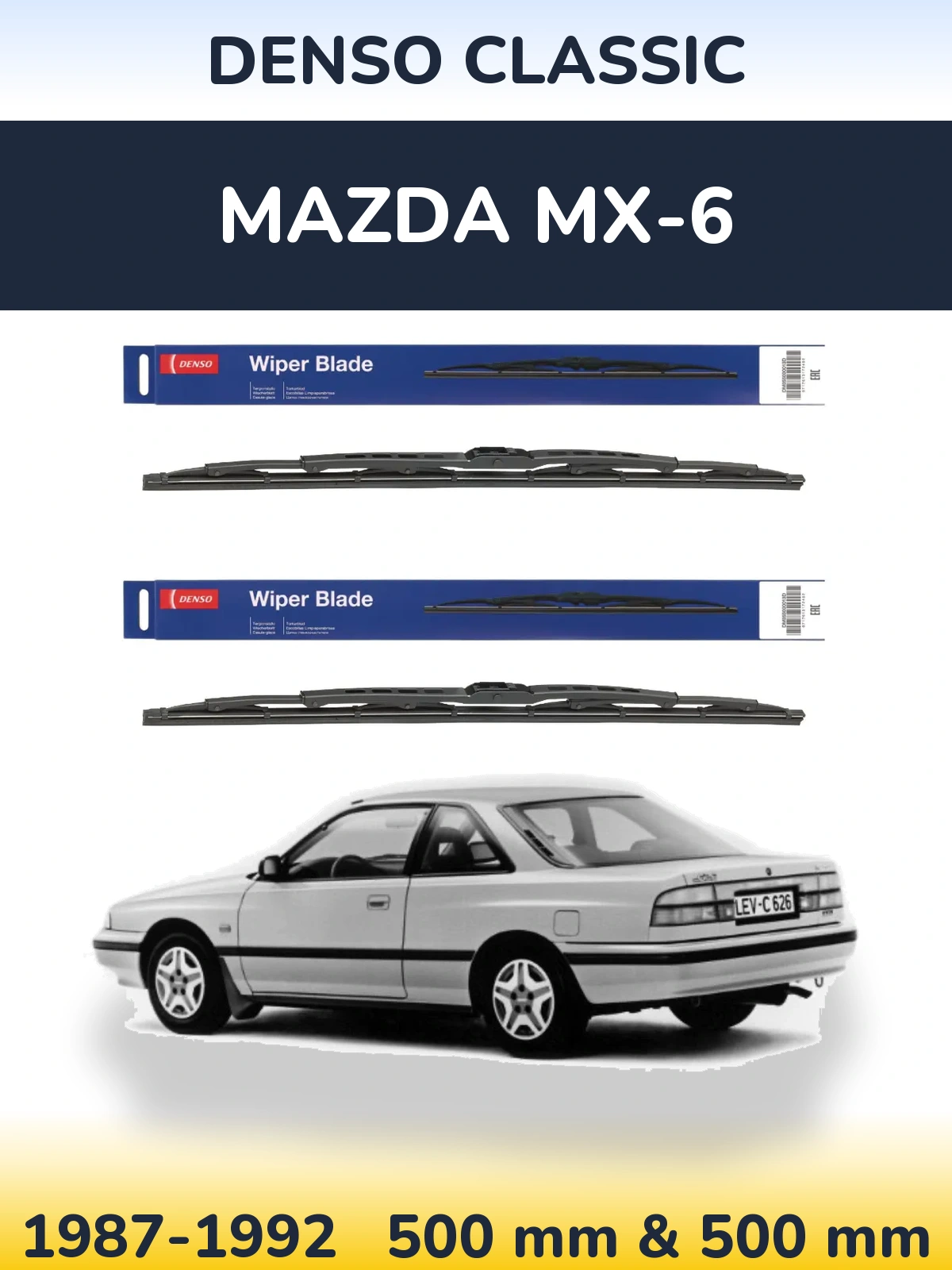Ștergătoare Denso Classic pentru Mazda MX-6