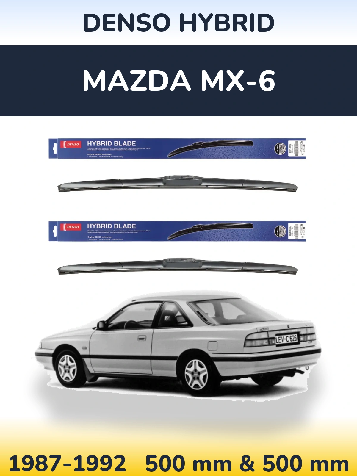 Ștergătoare Denso Hybrid pentru Mazda MX-6