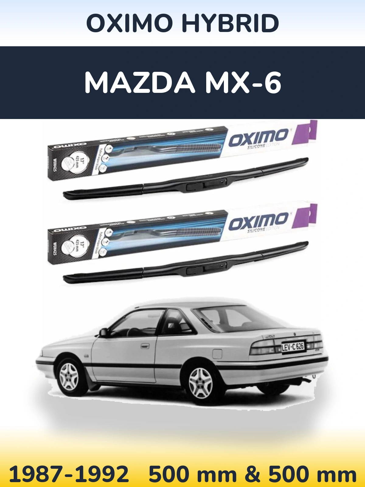 Ștergătoare Oximo Hybrid pentru Mazda MX-6