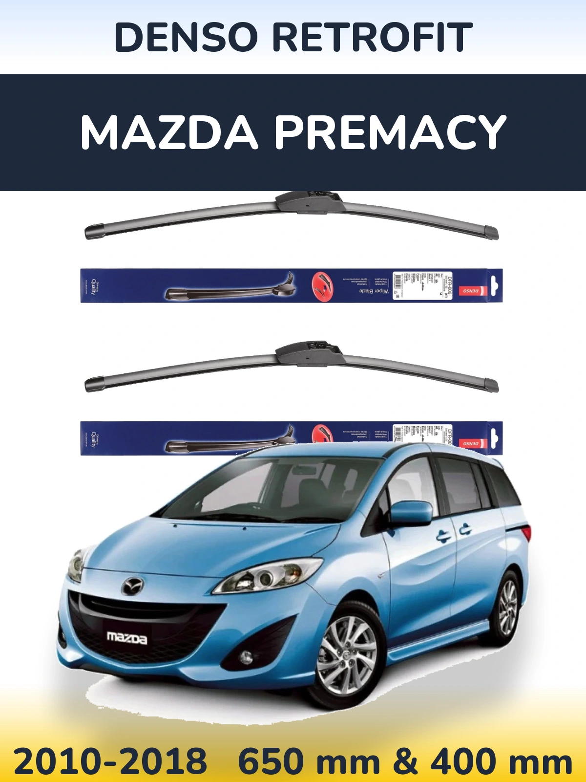 Ștergătoare Denso Retrofit pentru Mazda Premacy