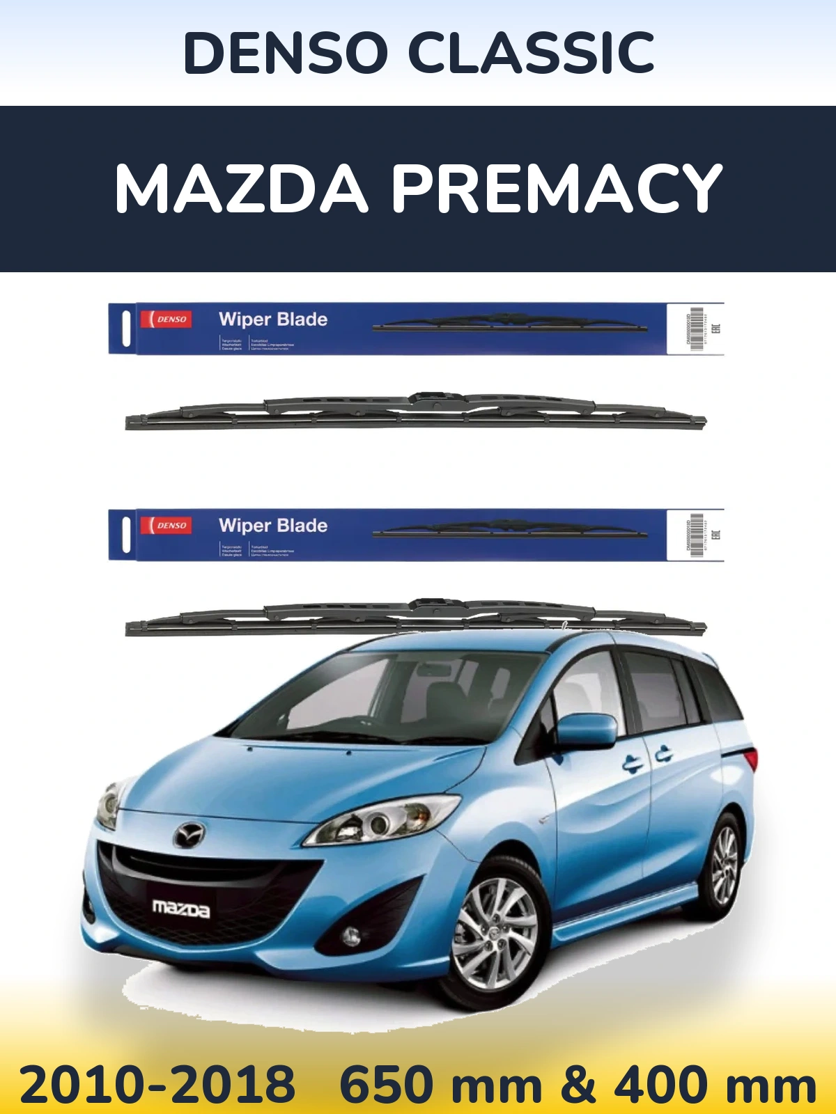 Ștergătoare Denso Classic pentru Mazda Premacy