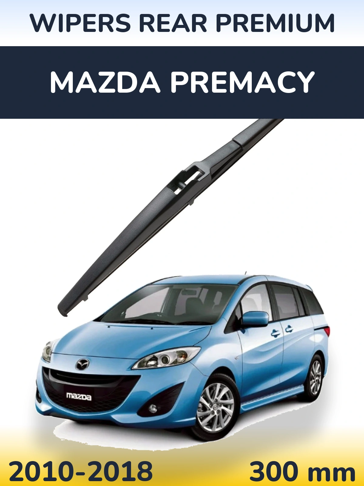 Ștergătoare WIPERS REAR PREMIUM pentru Mazda Premacy
