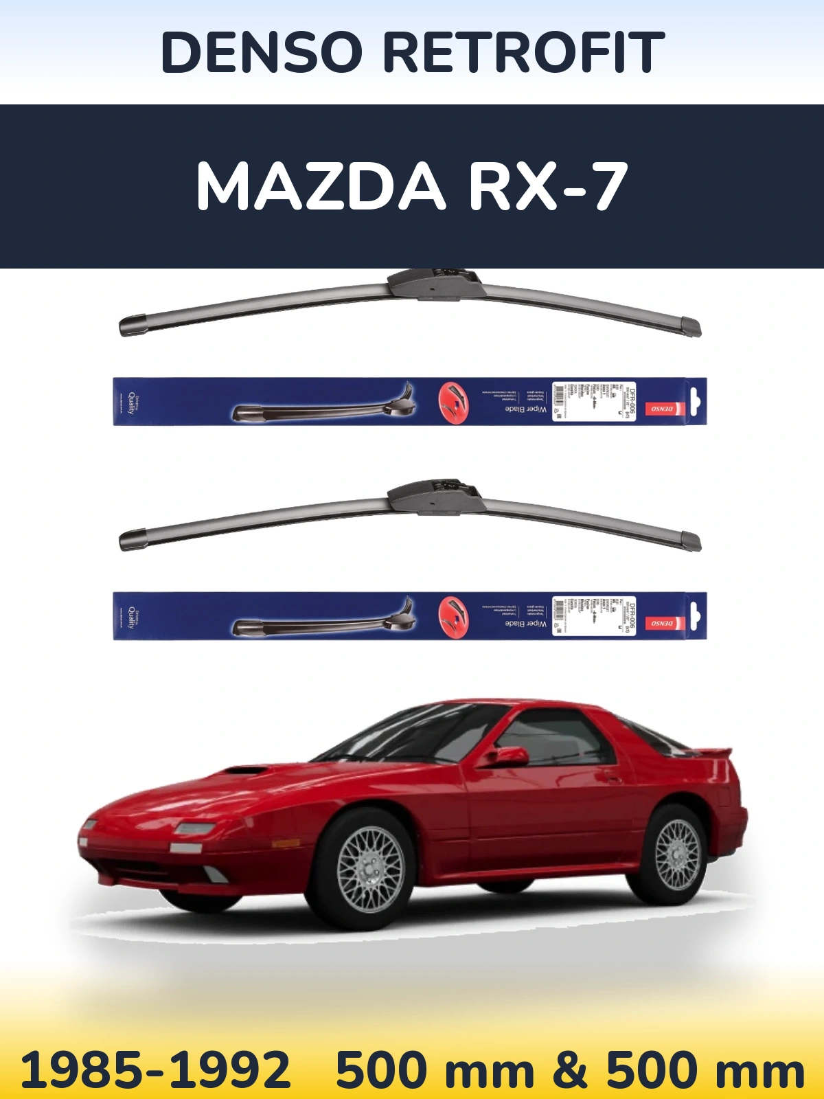 Ștergătoare Denso Retrofit pentru Mazda RX-7