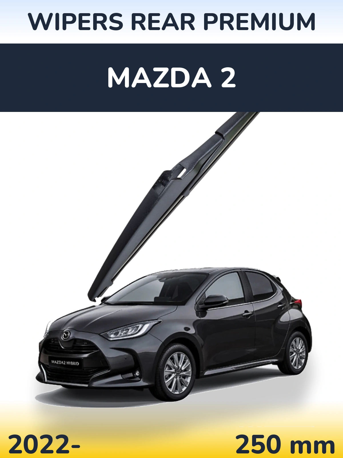 Ștergătoare WIPERS REAR PREMIUM pentru Mazda 2