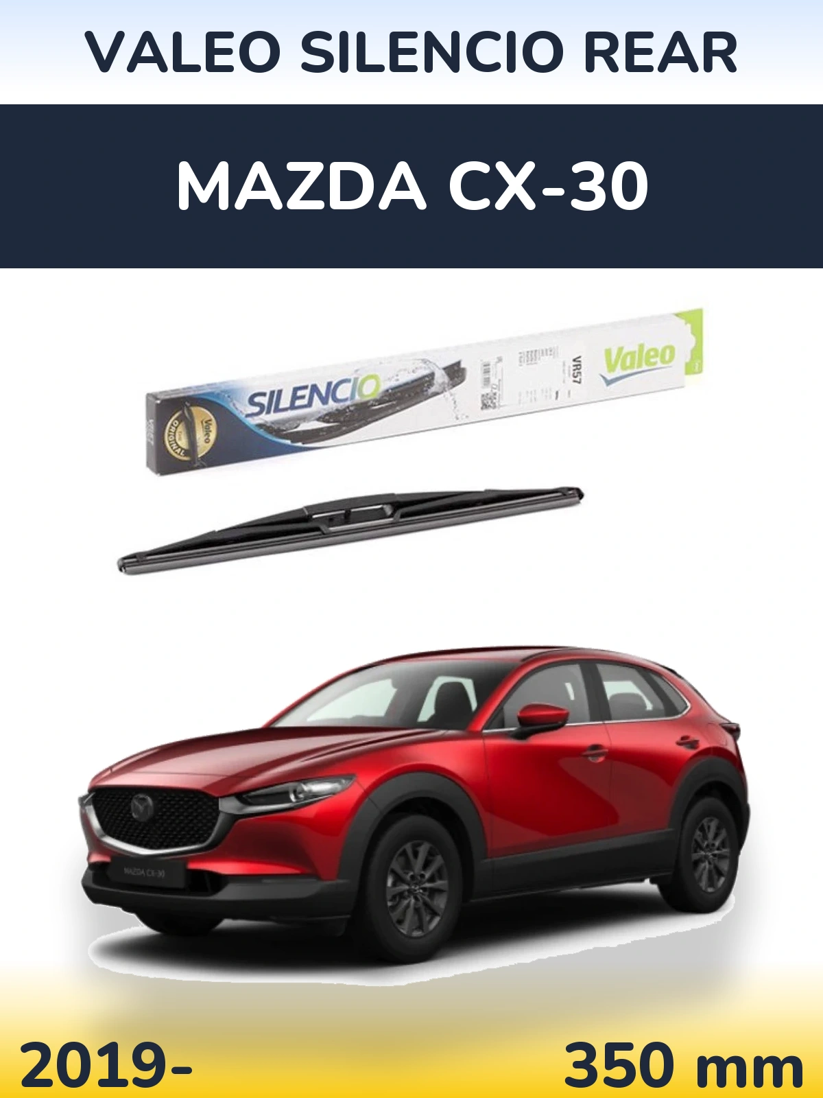 Ștergătoare Valeo Silencio Rear pentru Mazda CX-30