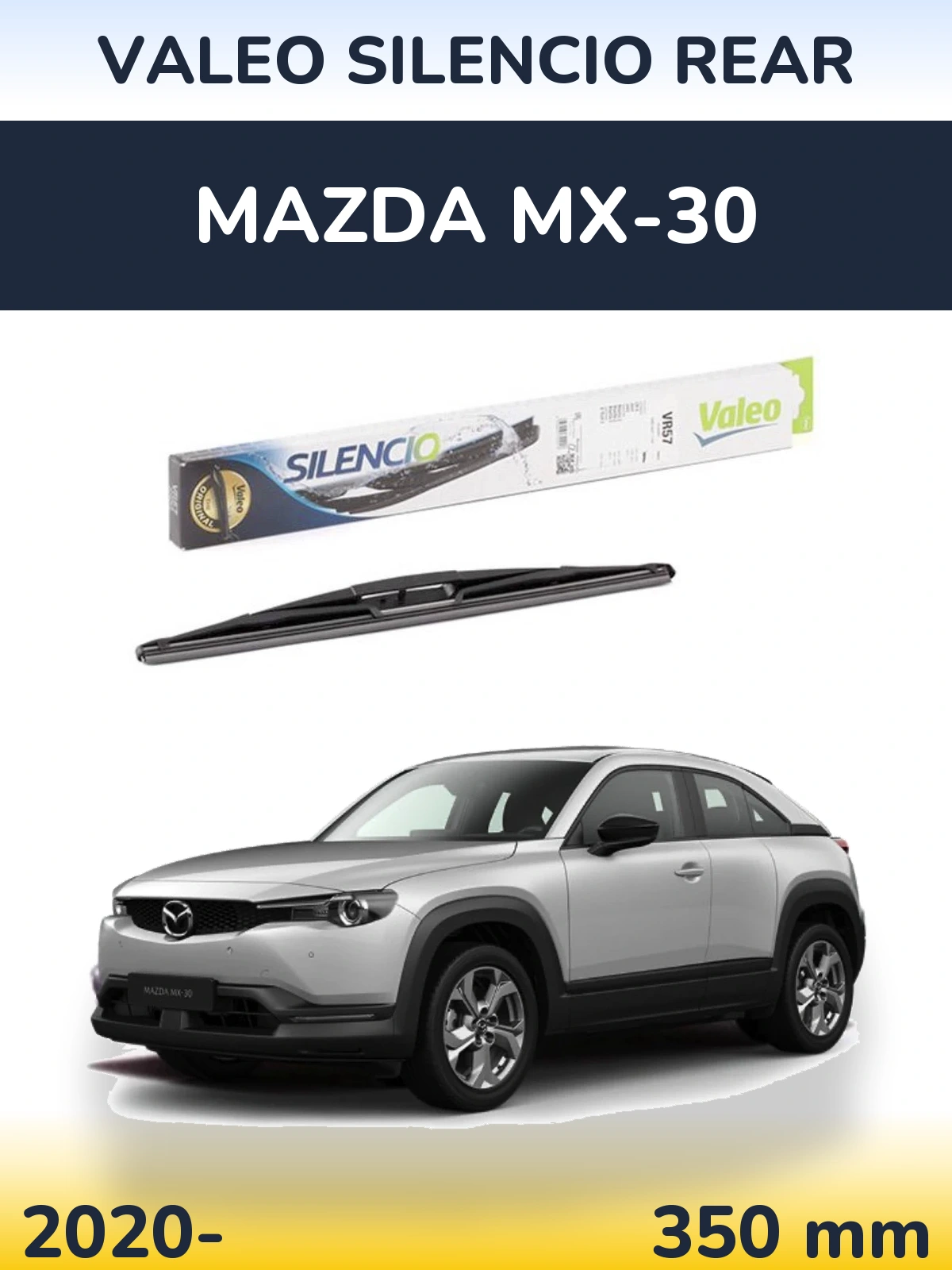 Ștergătoare Valeo Silencio Rear pentru Mazda MX-30
