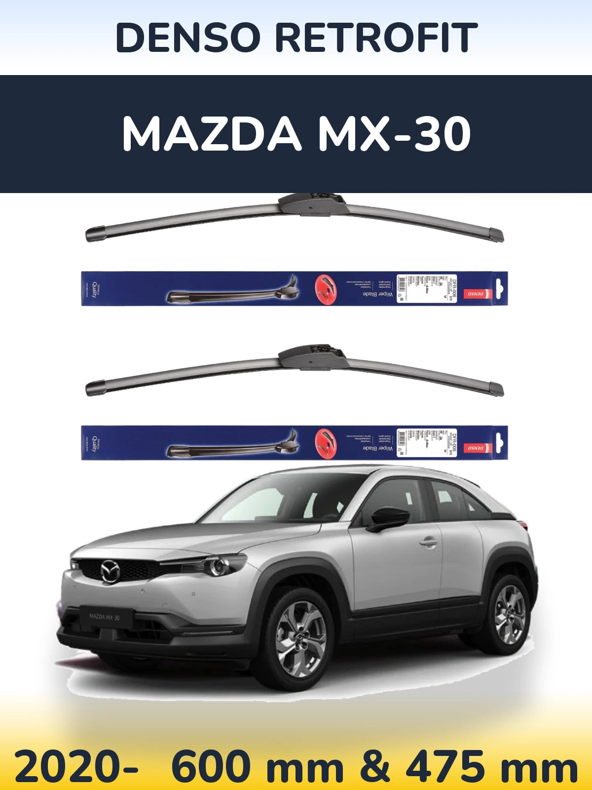 Ștergătoare Denso Retrofit pentru Mazda MX-30