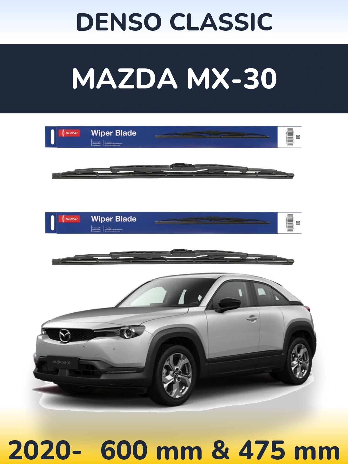 Ștergătoare Denso Classic pentru Mazda MX-30