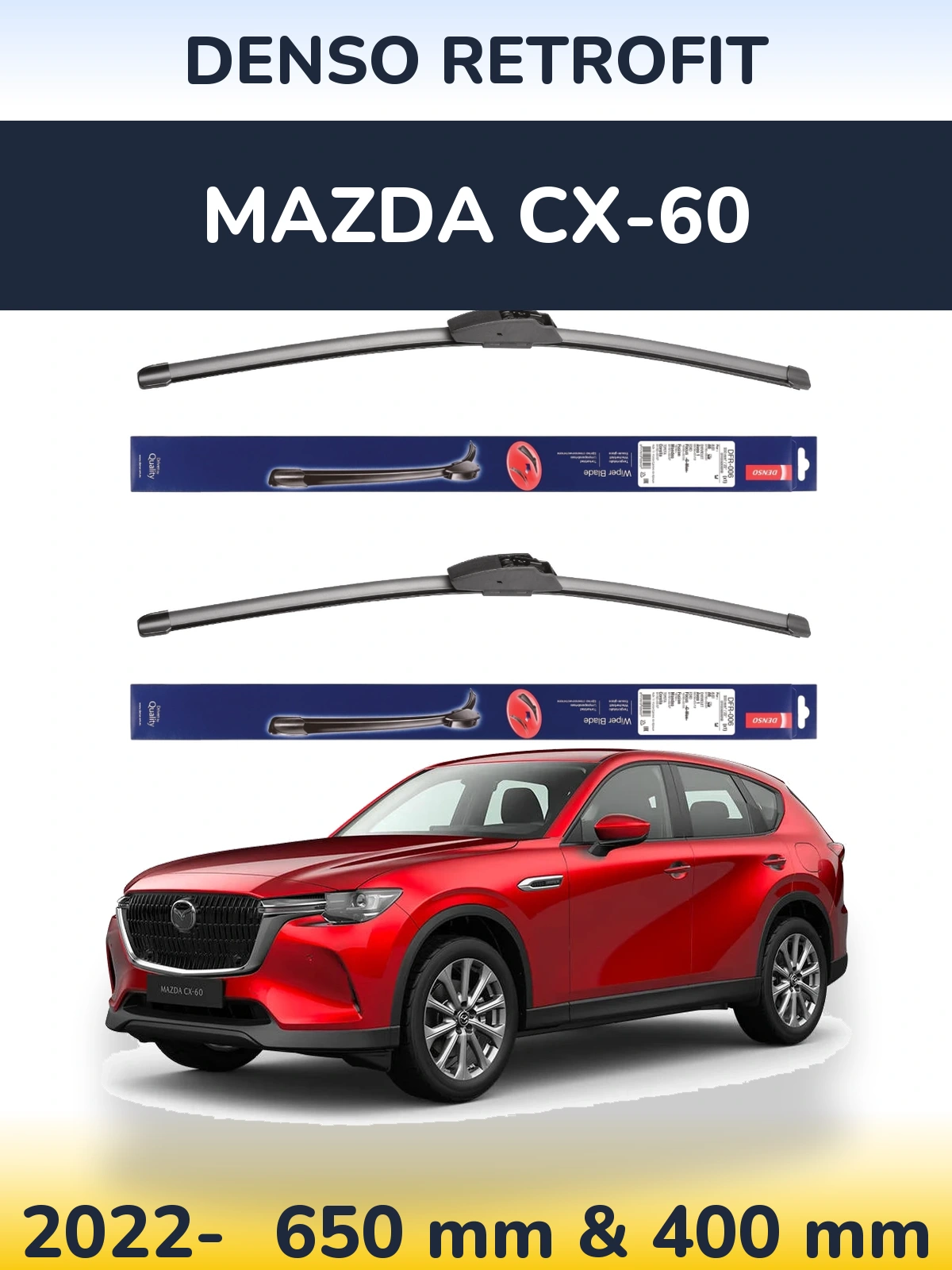 Ștergătoare Denso Retrofit pentru Mazda CX-60