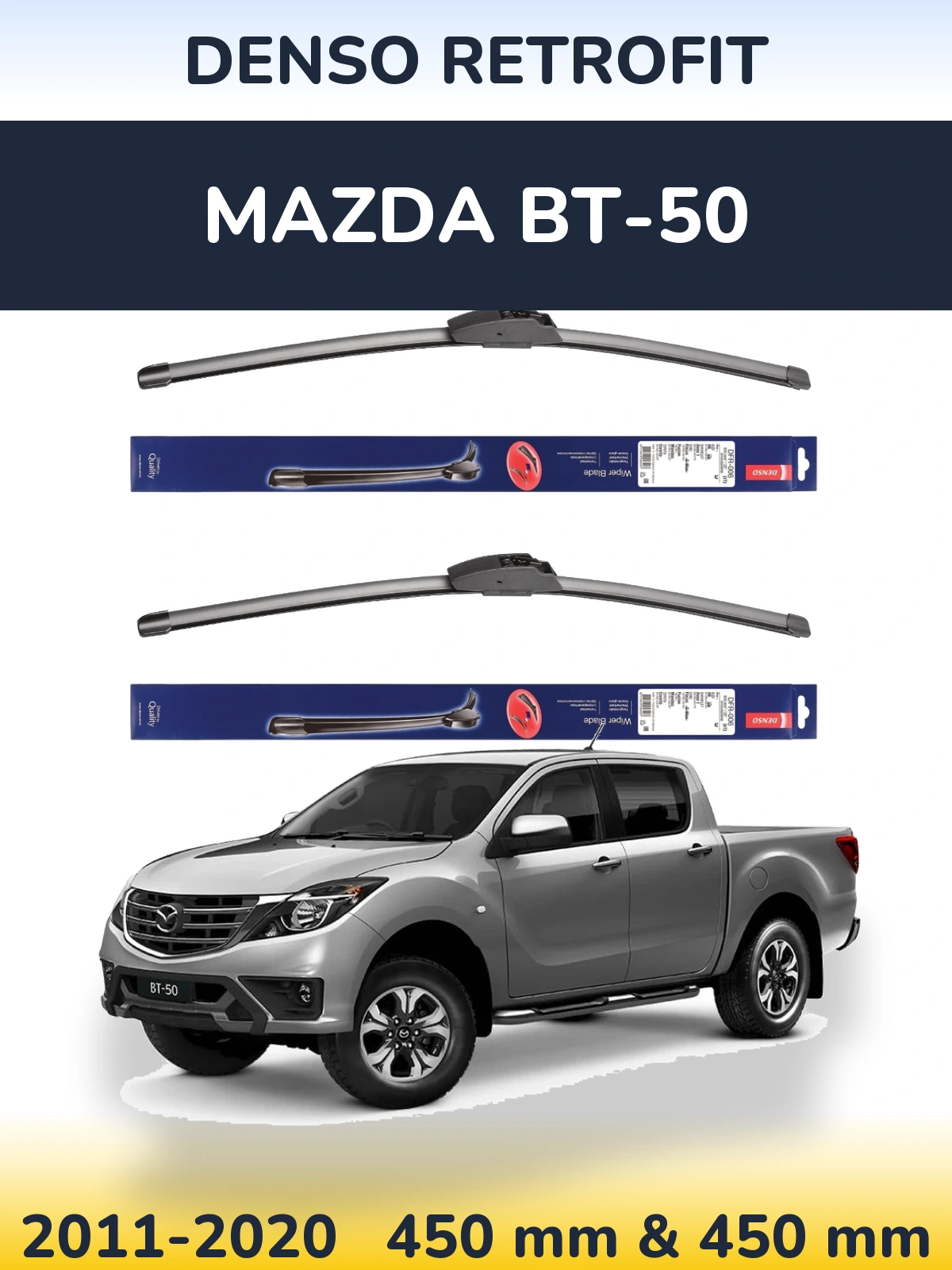 Ștergătoare Denso Retrofit pentru Mazda BT-50