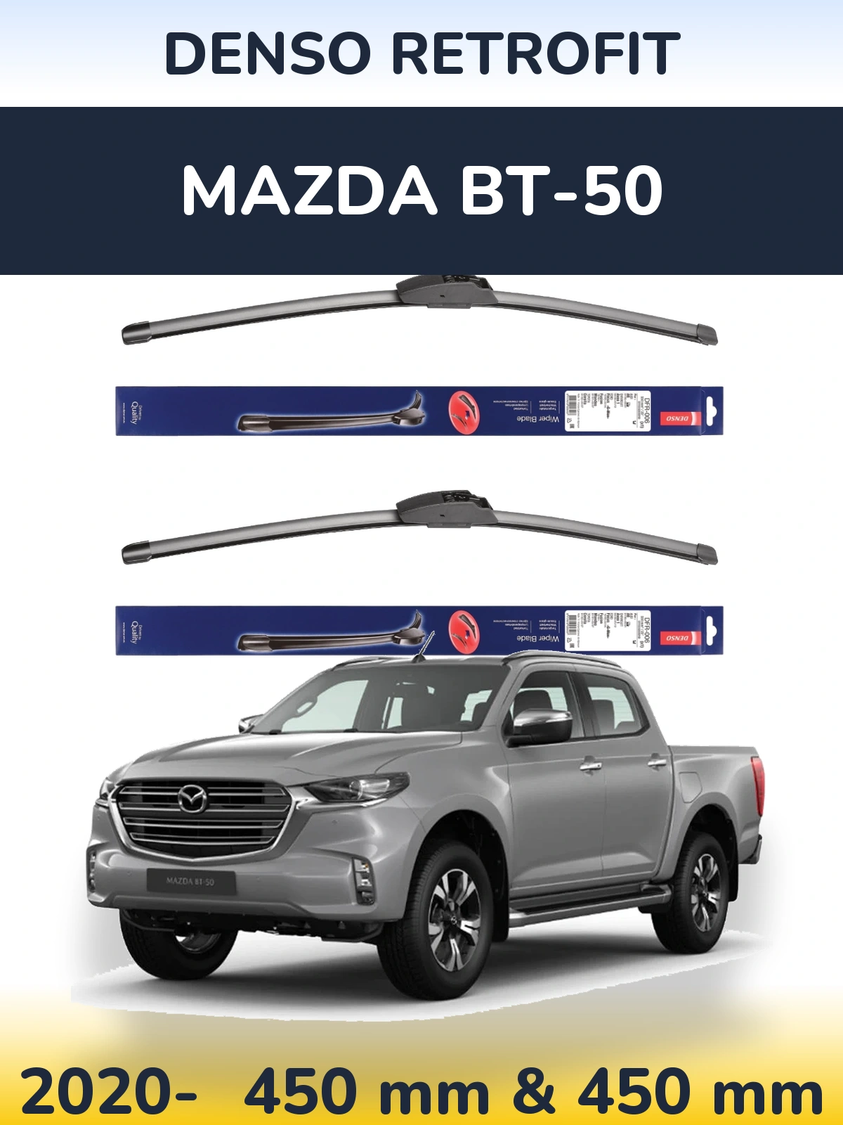 Ștergătoare Denso Retrofit pentru Mazda BT-50