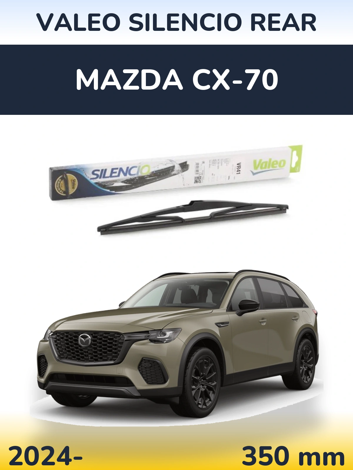 Ștergătoare Valeo Silencio Rear pentru Mazda CX-70