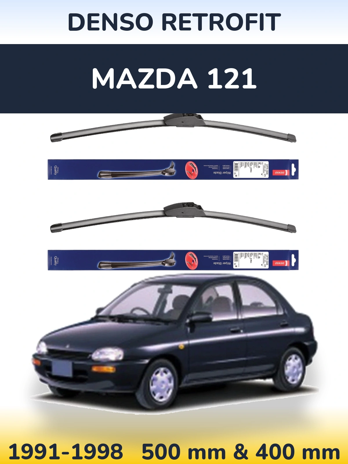 Ștergătoare Denso Retrofit pentru Mazda 121