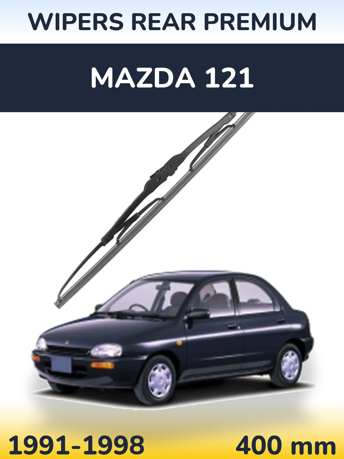 Ștergătoare WIPERS REAR PREMIUM pentru Mazda 121