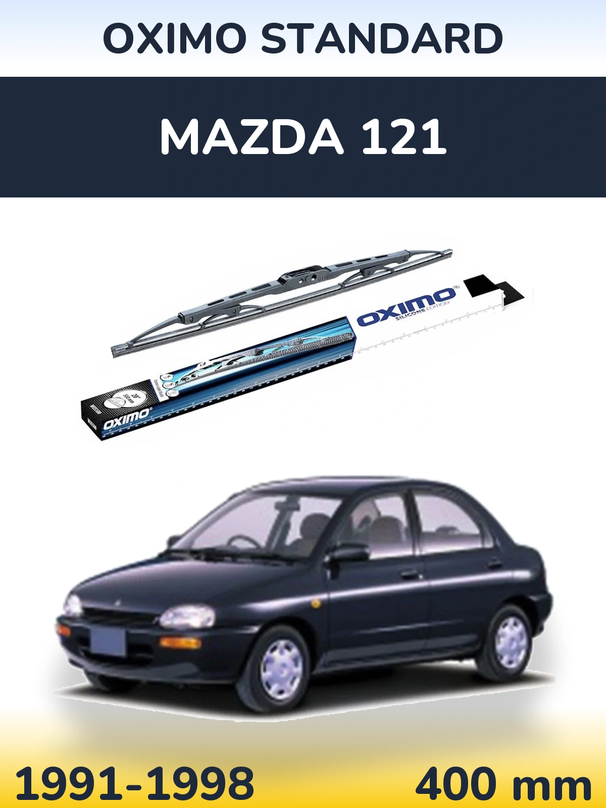 Ștergătoare Oximo Standard pentru Mazda 121