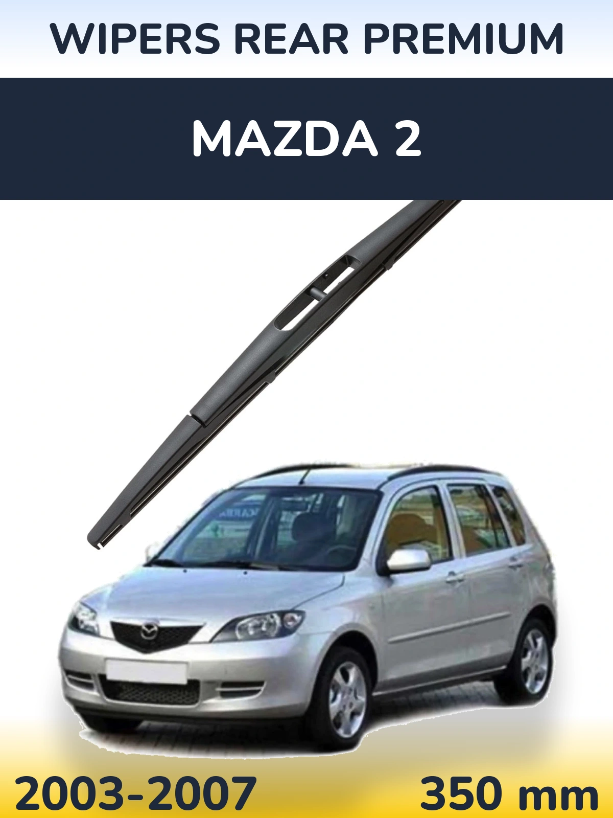 Ștergătoare WIPERS REAR PREMIUM pentru Mazda 2