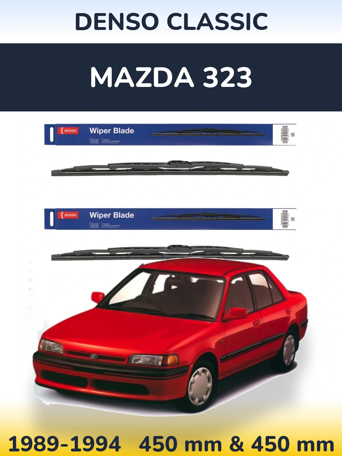 Ștergătoare Denso Classic pentru Mazda 323