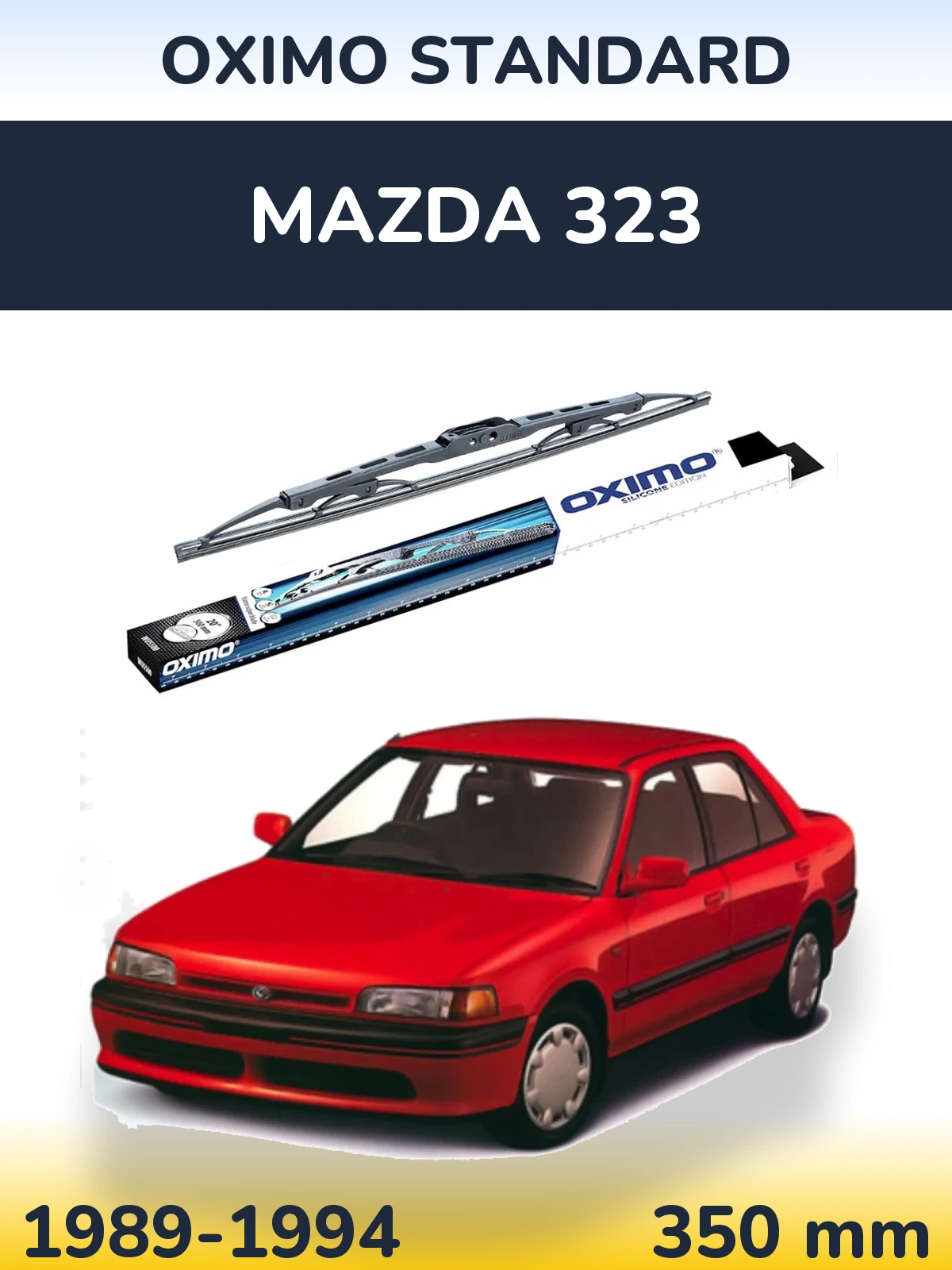 Ștergătoare Oximo Standard pentru Mazda 323