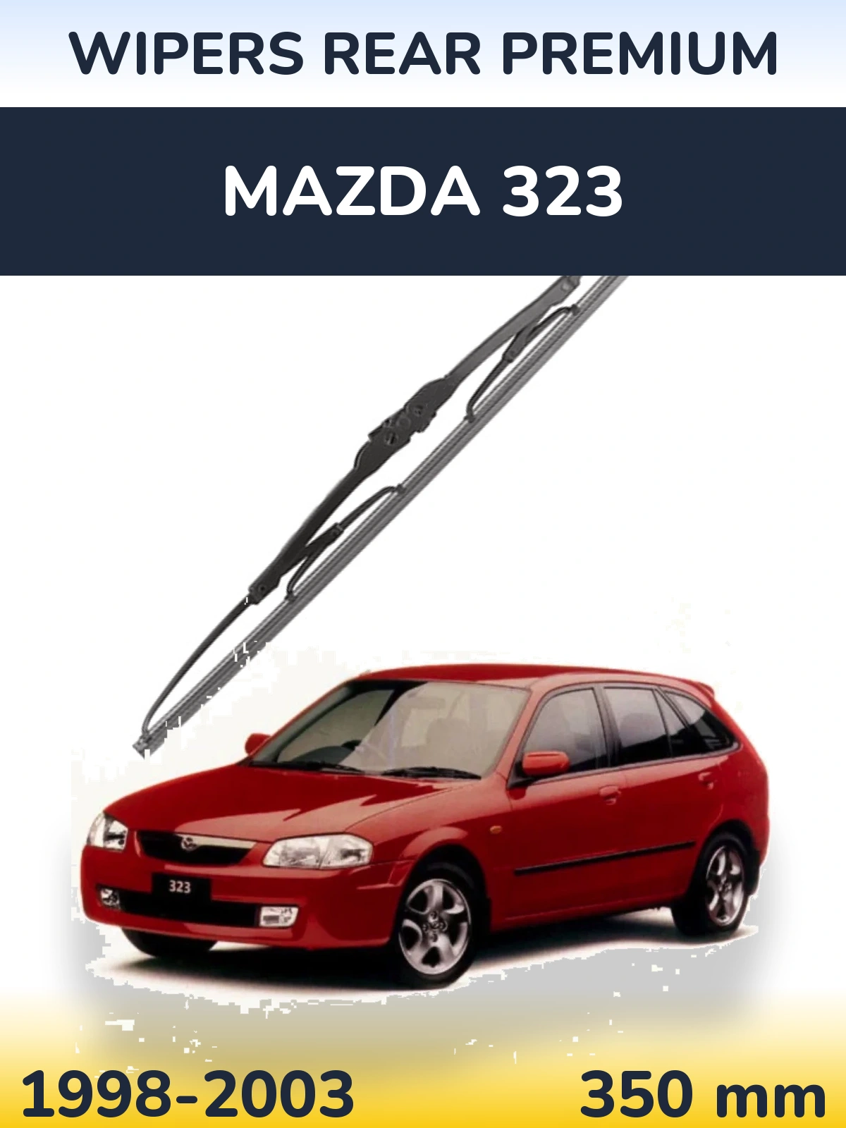 Ștergătoare WIPERS REAR PREMIUM pentru Mazda 323