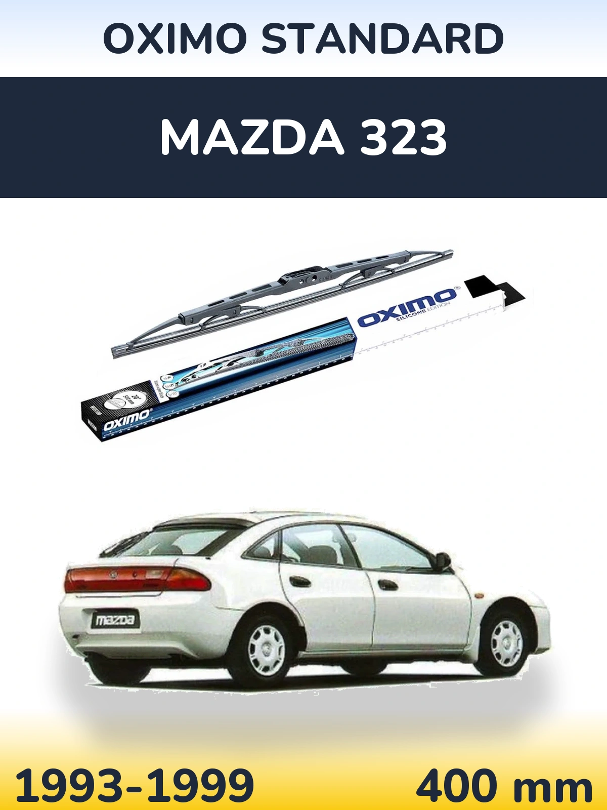Ștergătoare Oximo Standard pentru Mazda 323