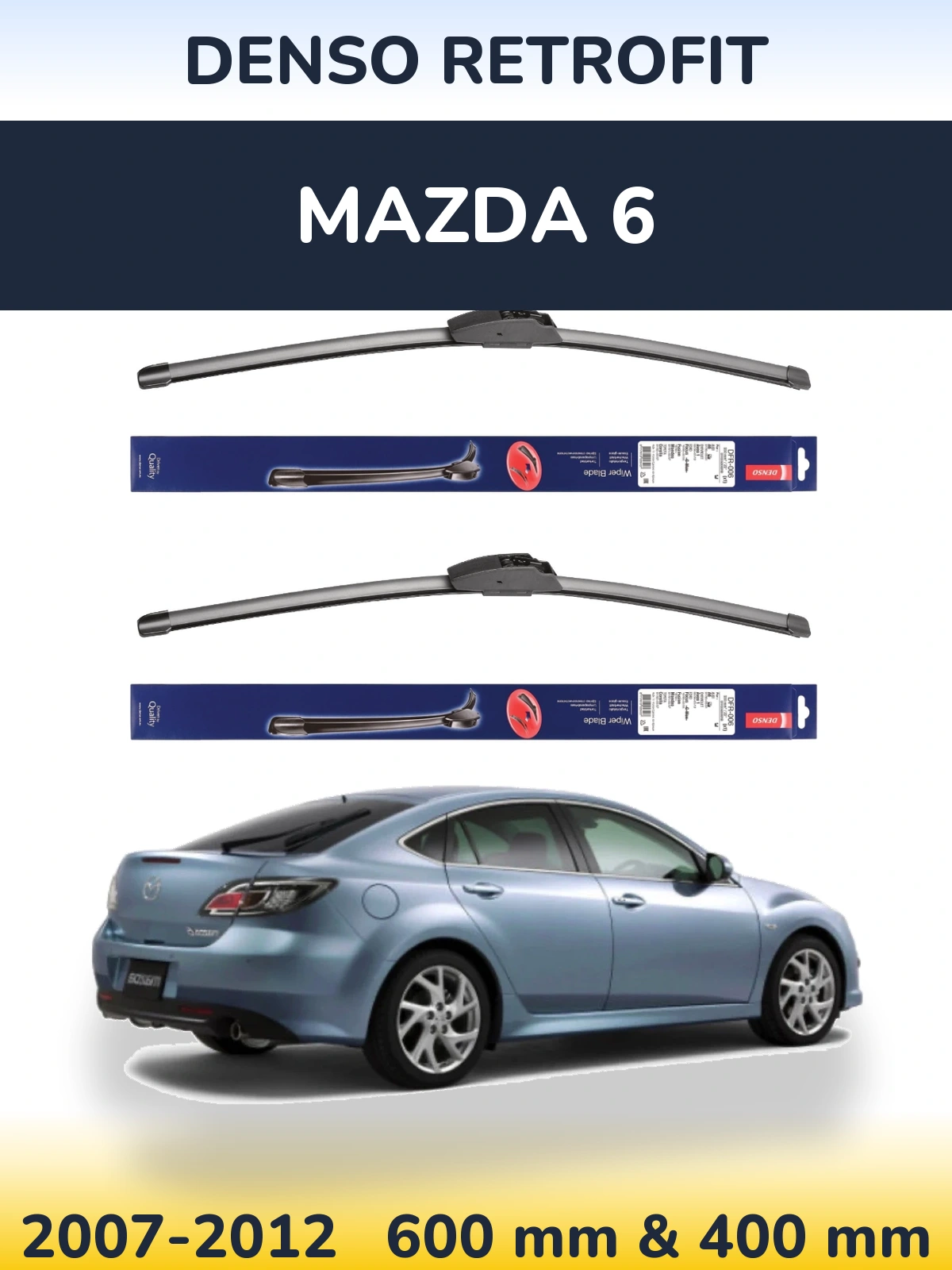 Ștergătoare Denso Retrofit pentru Mazda 6