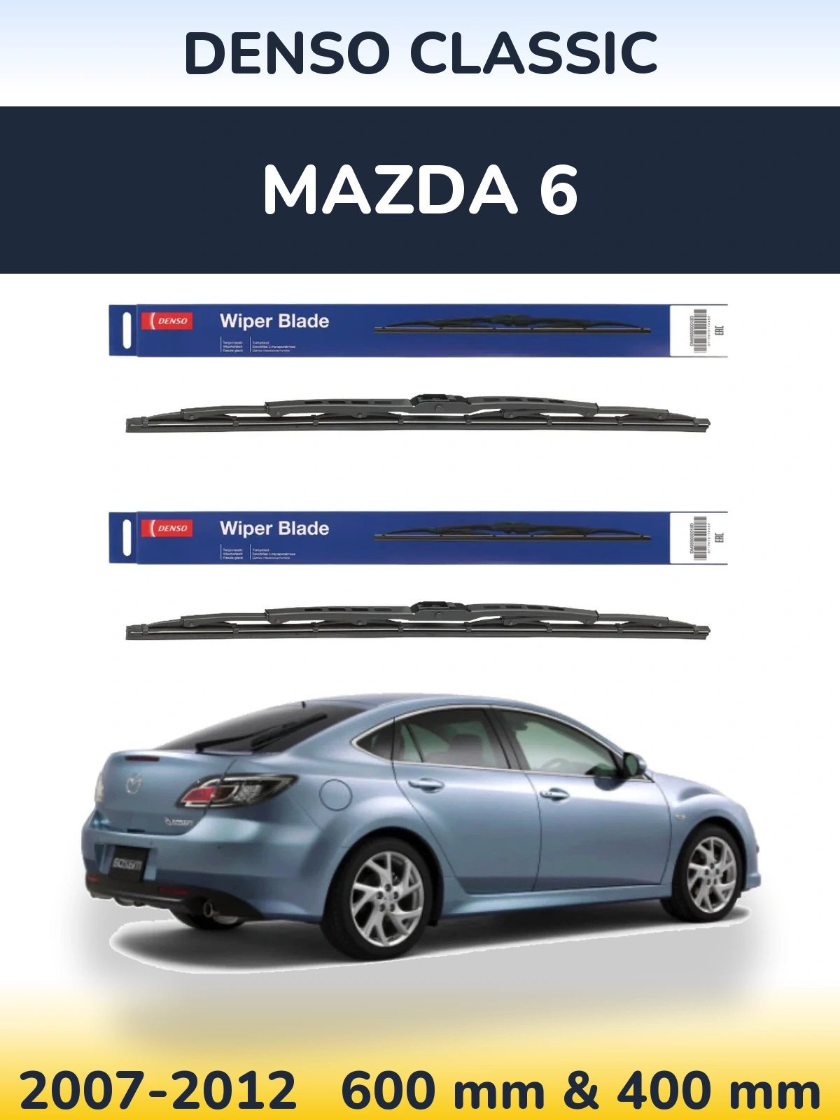 Ștergătoare Denso Classic pentru Mazda 6