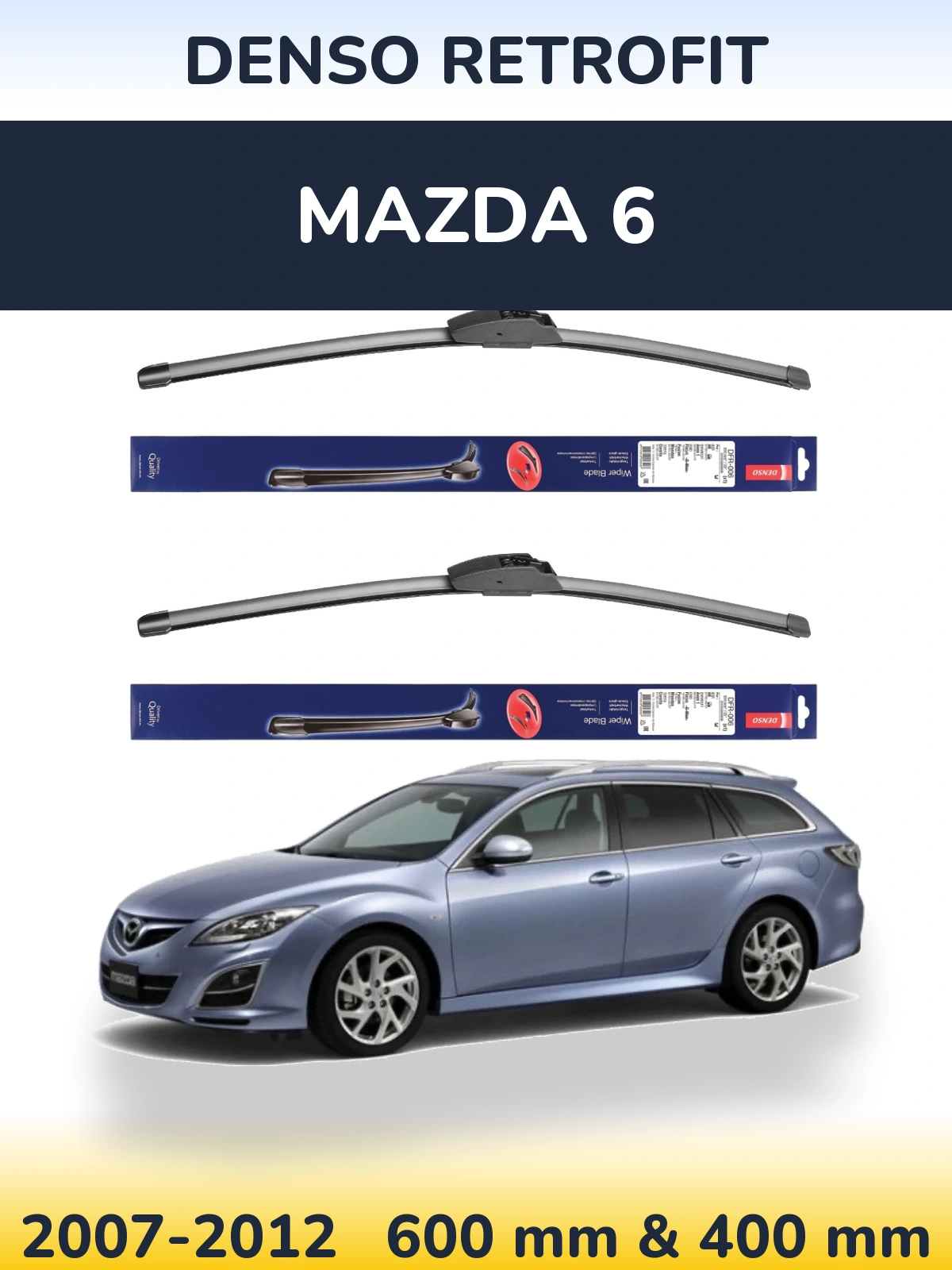 Ștergătoare Denso Retrofit pentru Mazda 6