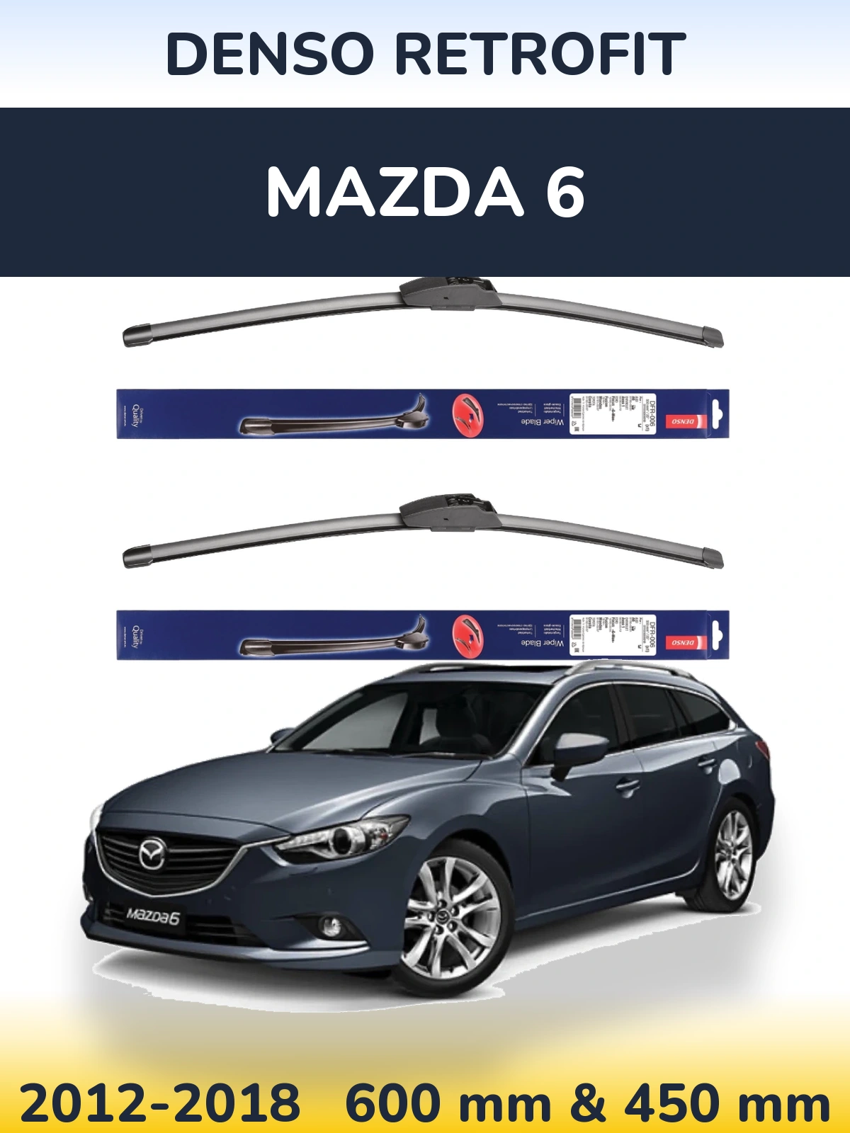 Ștergătoare Denso Retrofit pentru Mazda 6