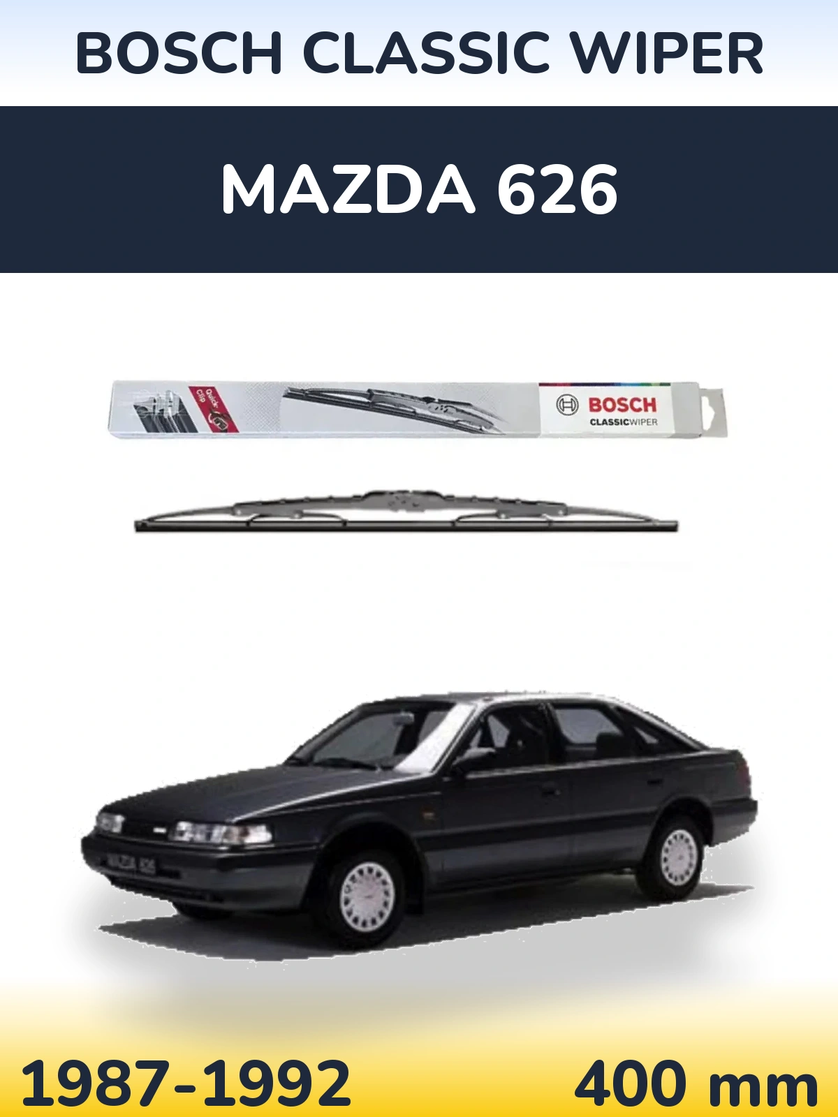 Ștergătoare BOSCH Classic Wiper pentru Mazda 626
