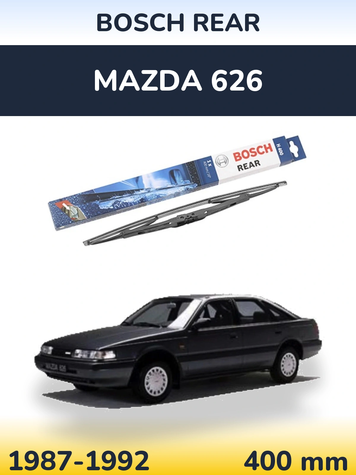 Ștergătoare BOSCH Rear pentru Mazda 626